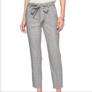 Banana Republic Avery Petite Plaid Pants